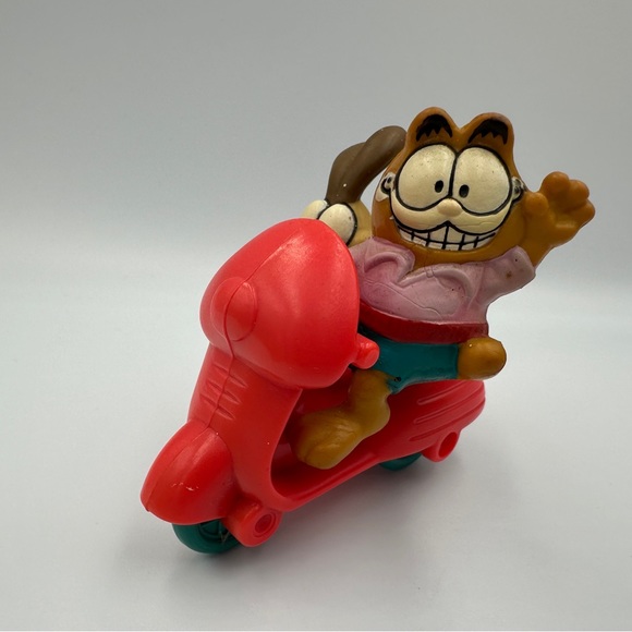 Lot of 3 Vintage Garfield McDonald's 1988 Toy Figure Collectible Happy Meal Toys - Picture 5 of 9